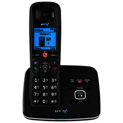 BT 6610 Digital Cordless Phone With Nuisance Call Blocking & Answering Machine, Single DECT